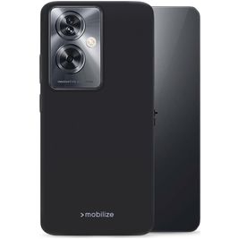 Mobilize Rubber Gelly OnePlus Nord N30 SE Hoesje Flexibel TPU Backcover - Matt Black
