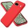 Mobigear Colors Google Pixel 8a Hoesje Flexibel TPU Backcover - Rood