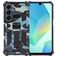 Mobigear Armor Stand Samsung Galaxy A16 Hoesje Hardcase Backcover Shockproof met Standaard - Blauw