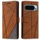 Mobigear Rhombus Google Pixel 9 Pro Hoesje Bookcase Portemonnee - Bruin