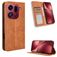 Mobigear Sensation OPPO Find X9 Pro Hoesje Bookcase Portemonnee - Bruin
