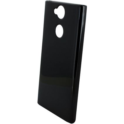 Mobiparts Classic Sony Xperia XA2 Hoesje Flexibel TPU Backcover - Zwart