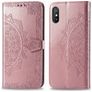 Mobigear Mandala Patten Wallet Rose Gold Case Xiaomi redmi 9A