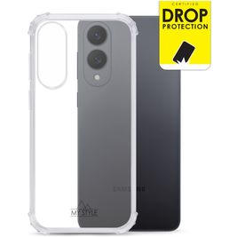 My Style Protective Flex Doorzichtig Samsung Galaxy S25 Edge MagSafe Hoesje Flexibel TPU Backcover - Transparant