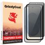 GrizzlyCoat AlignPro AntiSpy Samsung Galaxy S25 Edge Glazen Screenprotector Privacy - Case Friendly + Installatie Frame - Zwart