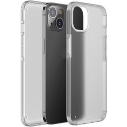 Mobigear Shockproof Doorzichtig iPhone 13 Hoesje Hardcase Backcover Shockproof - Transparant