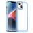 Mobigear Crystal iPhone 15 Hoesje Hardcase Backcover - Transparant / Blauw