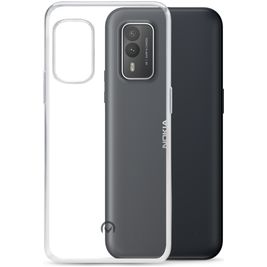 Mobilize Gelly Doorzichtig Nokia XR21 Hoesje Flexibel TPU Backcover - Transparant