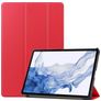 Mobigear Tri-Fold Samsung Galaxy Tab S9 Hoes Bookcase - Rood