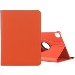 Mobigear DuoStand iPad Pro 11 Inch (2020) Hoes Draaibare Bookcase - Oranje