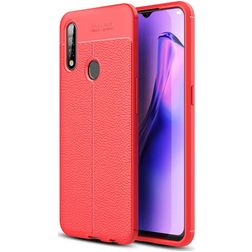 Mobigear Luxury OPPO A31 Hoesje Flexibel TPU Backcover - Rood