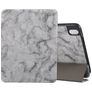 Mobigear Tri-Fold Marble iPad 10 (2022) Hoes Bookcase + Stylus Houder - Grijs
