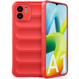 Mobigear Bumpy Xiaomi Redmi A1 4G Hoesje Flexibel TPU Backcover - Rood