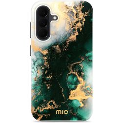 MIO Samsung Galaxy A37 MagSafe Hoesje Hardcase Backcover - Green Marble