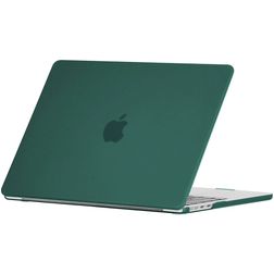 Mobigear Matte MacBook Air 13 Inch (2022-2026) Hoes Hardshell Laptopcover MacBook Case - Groen - Model A2681 / A3113 / A3240 / A3449