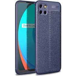 Mobigear Luxury Realme C11 (2020) Hoesje Flexibel TPU Backcover - Blauw