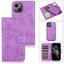 Mobigear Wallet iPhone 15 Plus Hoesje Uitneembare 2in1 Bookcase Portemonnee - Paars