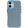 Mobigear Crystal iPhone 16 Hoesje Hardcase Backcover - Blauw