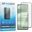 Mobigear Premium Realme GT2 Pro Glazen Screenprotector - Case Friendly - Zwart