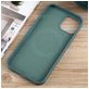 Mobigear Rubber Touch iPhone 15 Plus Siliconen MagSafe Hoesje Backcover - Groen