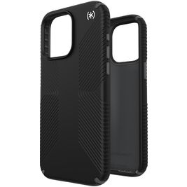 Speck Presidio2 Grip iPhone 15 Pro Max Hoesje Hardcase Backcover Shockproof - Zwart