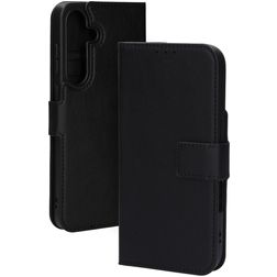 Mobiparts Classic Wallet Samsung Galaxy S25 Plus Hoesje Bookcase - Zwart