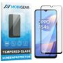 Mobigear Premium OPPO A54s Glazen Screenprotector - Case Friendly - Zwart