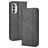 Mobigear Sensation Motorola Moto G52 Hoesje Bookcase Portemonnee - Zwart