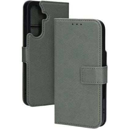 Mobiparts Classic Wallet Samsung Galaxy A56 MagSafe Hoesje Bookcase - Stone Green