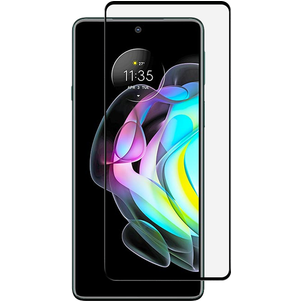 Mobigear Premium Motorola Edge 20 Glazen Screenprotector - Case Friendly - Zwart