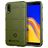 Mobigear Rugged Shield Xiaomi Redmi 9A Hoesje Flexibel TPU Backcover Shockproof - Groen