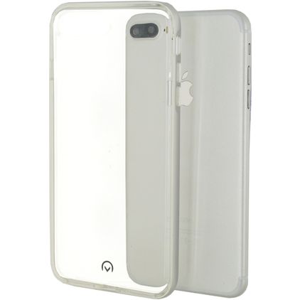 Mobilize Gelly Plus Doorzichtig iPhone 8 Plus Hoesje Flexibel TPU Backcover - Transparant