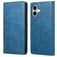 Mobigear Wallet iPhone 16 Hoesje Bookcase Portemonnee - Blauw
