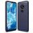 Mobigear Brushed Slim Nokia 7.2 Hoesje Flexibel TPU Backcover - Marineblauw