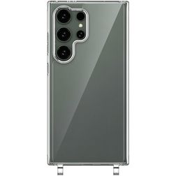 Mobigear Mix & Match Doorzichtig Samsung Galaxy S25 Ultra Flexibel TPU Hoesje met koord - Transparant