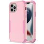 Mobigear Ultra Tough iPhone 14 Pro Hoesje Hardcase Backcover Shockproof - Roze