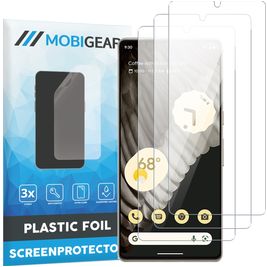 Mobigear Google Pixel 7a Screenprotector Folie - Case Friendly (3-Pack)