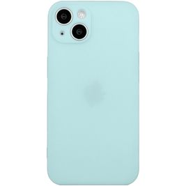 Mobigear Colors iPhone 15 Hoesje Flexibel TPU Backcover - Turquoise