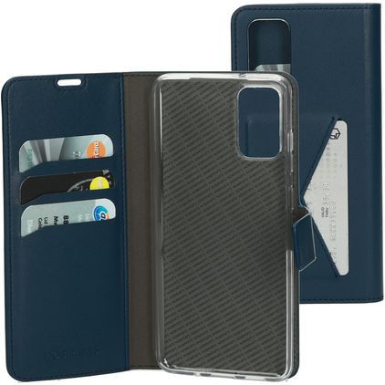 Mobiparts Classic Wallet Samsung Galaxy S20 Plus Hoesje Bookcase Portemonnee - Blauw