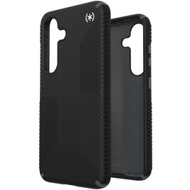 Speck Presidio2 Grip Samsung Galaxy S25 Hoesje Hardcase Backcover Shockproof - Zwart