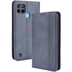 Mobigear Sensation Realme C21Y Hoesje Bookcase Portemonnee - Blauw