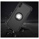 Mobigear Armor Ring iPhone XS Hoesje Hardcase Backcover Shockproof met Ringhouder - Zilver