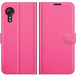 Mobigear Luxury Wallet Case Rose Red Samsung Galaxy Xcover 5