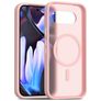 Mobigear Shockproof Google Pixel 9a MagSafe Hoesje Hardcase Backcover - Roze