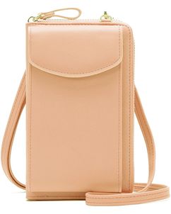 Antonio Fonzo Crossbody Telefoontasje - Large - Salmon Pink