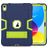 Mobigear ShieldStand iPad 10 (2022) Hoes Hard Kunststof,Siliconen Backcover + Standaard - Groen / Marineblauw