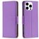 Mobigear Excellent iPhone 16 Pro Hoesje Bookcase Portemonnee - Paars