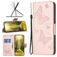 Mobigear Butterfly Nokia G11 Hoesje Bookcase Portemonnee - Roségoud