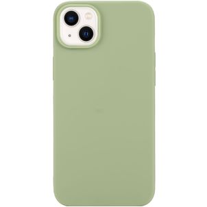 Mobigear Colors iPhone 14 Hoesje Flexibel TPU Backcover - Groen