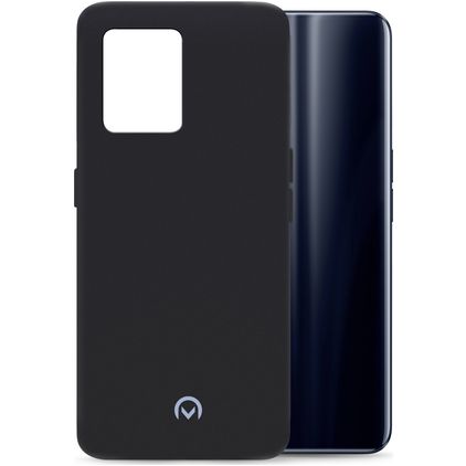 Mobilize Rubber Gelly Realme 9 5G Hoesje Flexibel TPU Backcover - Matt Black